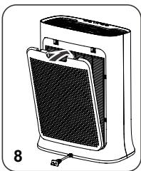 ROWENTA PU3080F0 - FILTER AUS-/EINBAUEN AUFSTELLORTE FÜR DAS GERÄT - 8