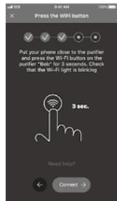 ROWENTA PU3080F0 - Comment connecter votre purificateur à internet? - 3