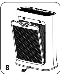 ROWENTA PU3080F0 - DESMONTAR / VOLVER A MONTAR LOS FiltROS - 8