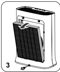 ROWENTA PU3080F0 - DE FILTERS AFHALEN / OPNIEUW AANBRENGEN - 3