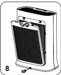 ROWENTA PU3080F0 - RIMOZIONE E INSTALLAZIONE DEI FILTRI - 8