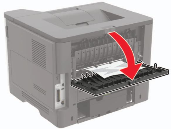 LEXMARK MS622DE - Bourrage papier derrière la porte arrière - 2
