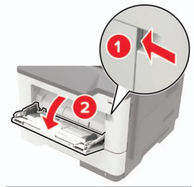LEXMARK MS622DE - Alimentation du chargeur multifonction - 1
