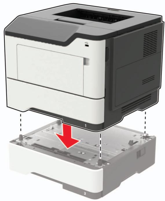 LEXMARK MS622DE - Remplacement du rouleau de saisie - 6