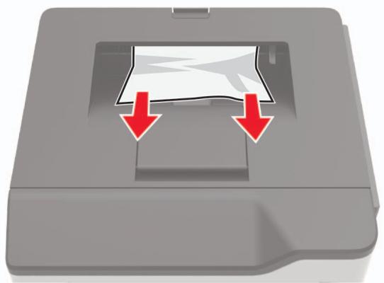 LEXMARK MS622DE - Bourrage papier dans le réceptacle standard - 1