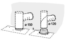 FABER TENDER X A120 - Connecting the 0120 pipe - 2