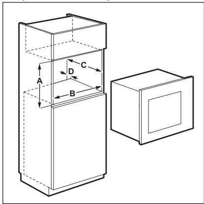 ELECTROLUX EMT25207OX - EMT25203OK - Instalacja kuchenki mikrofalowej - 1