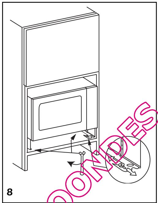 DE DIETRICH DME 729 - KIT DE ENCASTRE - 1
