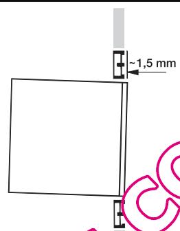 DE DIETRICH DME 729 - KIT DE ENCASTRE - 2