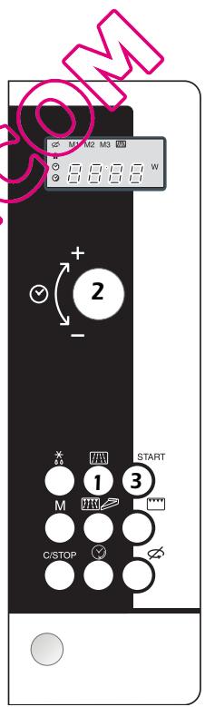 DE DIETRICH DME 729 - DIE MIKROWELLEN-PROGRAMMIERUNG - 3