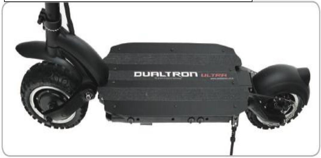 MINIMOTORS DUALTRON ULTRA - Dimensions du produit (LongueurXLargeurXhauteur) - 1
