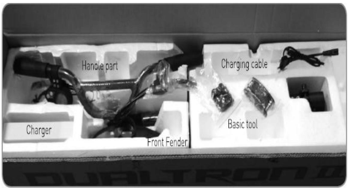 MINIMOTORS DUALTRON ULTRA - Composants du produit - 1