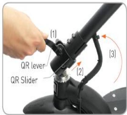 MINIMOTORS DUALTRON ULTRA - (3)Assemblage du garde-boue avant - 1