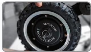 MINIMOTORS DUALTRON ULTRA - 4) Méthode de remplacement du frein - 7