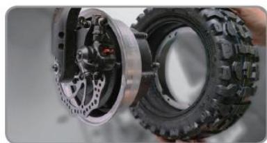 MINIMOTORS DUALTRON ULTRA - 4) Méthode de remplacement du frein - 2
