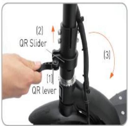 MINIMOTORS DUALTRON ULTRA - Fixez les pieces de pliage Mise en garde - 1