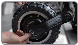 MINIMOTORS DUALTRON ULTRA - 4) Méthode de remplacement du frein - 8