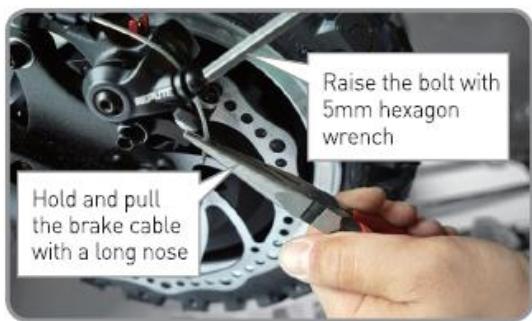 MINIMOTORS DUALTRON ULTRA - 3) Méthode d'ajustement du frein - 2