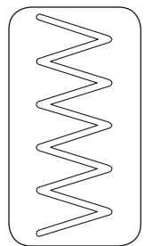 AEG-ELECTROLUX 75X - Réglage de la tension du fil d'aiguille pour un point zigzag - 1