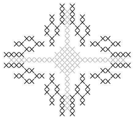 AEG-ELECTROLUX 75X - Point de croix - 1