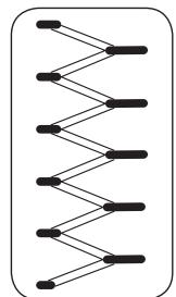 AEG-ELECTROLUX 75X - Réglage de la tension du fil d'aiguille pour un point zigzag - 3