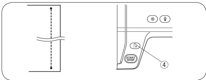 AEG-ELECTROLUX 75X - - Réglage de la position de chute de l'aiguille - 6