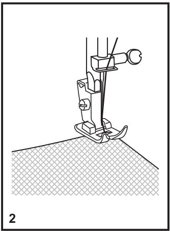 SINGER M2405 - Couture du point droit - 1