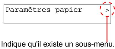 KYOCERA ECOSYS P7240CDN - Sélection d'un menu - 1
