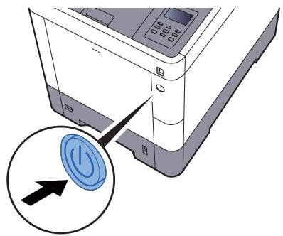 KYOCERA ECOSYS P7240CDN - Mettre la machine sous tension. - 1