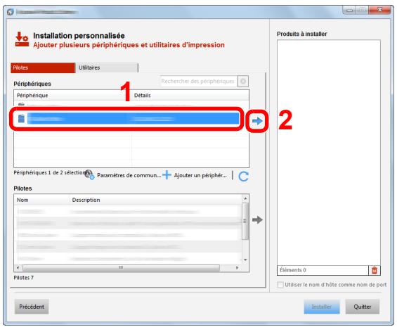 KYOCERA ECOSYS P7240CDN - Installer le logiciel. - 1