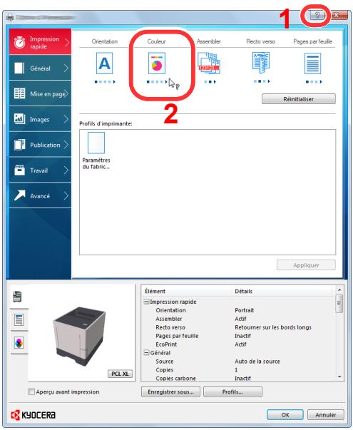 KYOCERA ECOSYS P7240CDN - Aide du pilote d'imprimante - 1