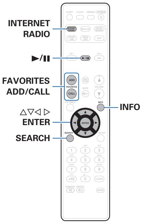 MARANTZ M-CR511 - Écoute de radio internet - 1
