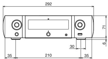 MARANTZ M-CR511 - Dimensions - 3