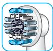 ORAL-B GENIUS 9000 DUO CROSSACTION - GENIUS 9000S SENSI ULTRATHIN - Kεφαλή Βουρτοίσματος Oral-B FlossAction - 1
