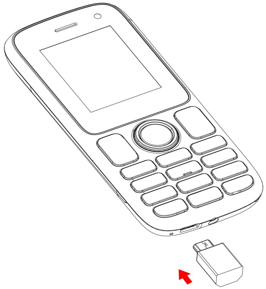 WIKO F100 LS - \~Încărcarea Bateriei - 1