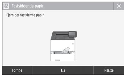 BOSCH DWB093553 - Der er opstået et papirstop - 1