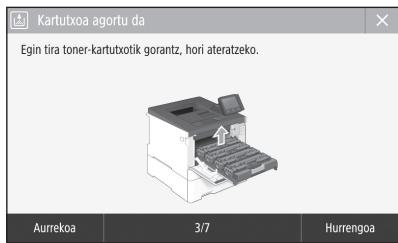 BOSCH DWB093553 - Toner-kartutxoa aldatzea - 1