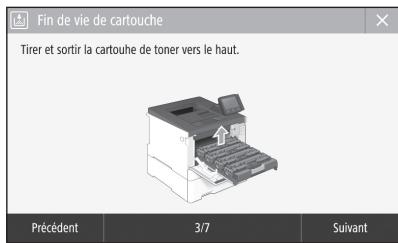 BOSCH DWB093553 - Remplacement des cartouches de toner - 1