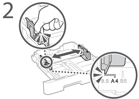 BOSCH DWB093553 - Incârcarea hârtiei in sertar - 1
