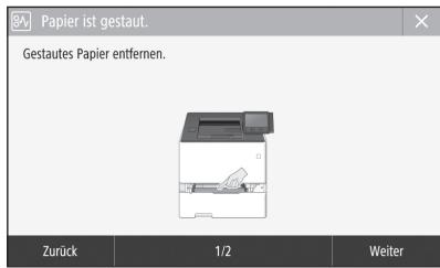 BOSCH DWB093553 - Papierstau ist aufgetreten - 1