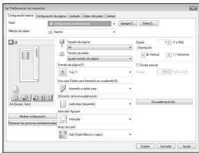 BOSCH DWB093553 - Opiones utiles de impresión - 2