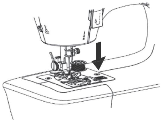 SOLAC SW8220 - Bobinage du FIL sur la canette - 2