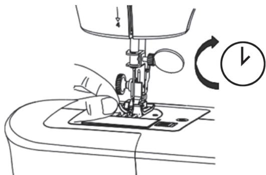 SOLAC SW8220 - REPLACING THENEEDLE - 3