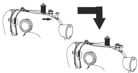 SOLAC SW8220 - BOBINAMENTO DA LINHA NA BOBINA - 4