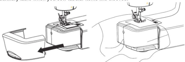 SOLAC SW8220 - When sewing tubular items - 1