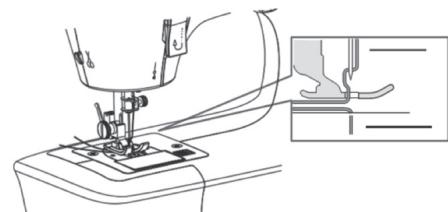 SOLAC SW8220 - Bobinage du FIL sur la canette - 5