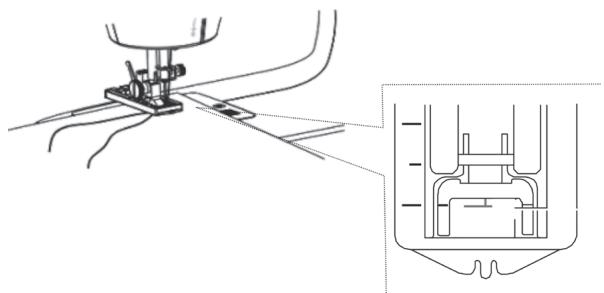 SOLAC SW8220 - Sewing a buttonhole - 2