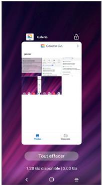 Gaberie Galerie Go jardier Tout effacer 1,28 Go disponible | 2,00 Go