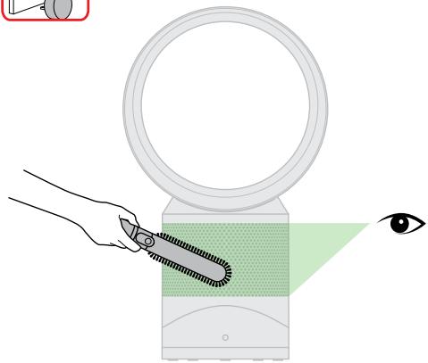 DYSON PURE COOL LINK DESK DP01 - Clearing blockages - 2