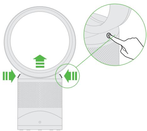DYSON PURE COOL LINK DESK DP01 - Clearing blockages - 4